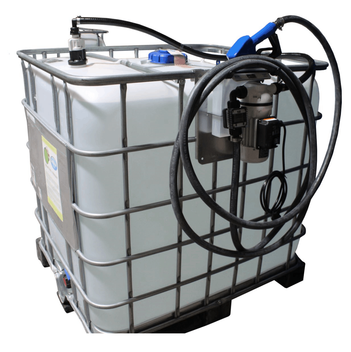 1000L IBC Adblue® With Electric Pump Order From QUS